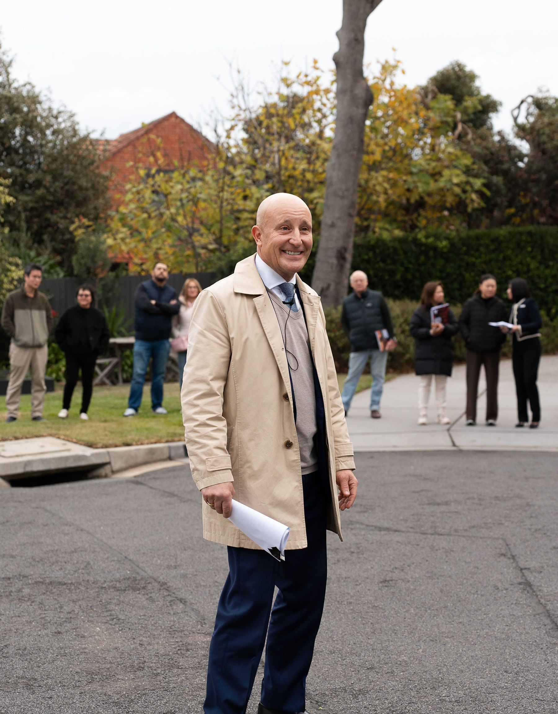 Jason C. Swift at a property auction